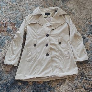 Cynthia Rowley cream Trench